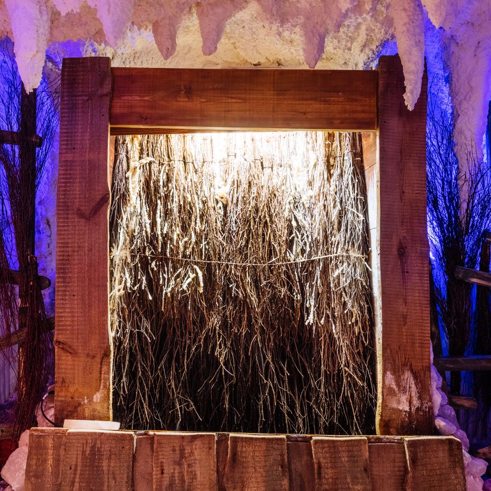 Salzgrotte im Hotel & Pension Fortuna - Das Salzhotel