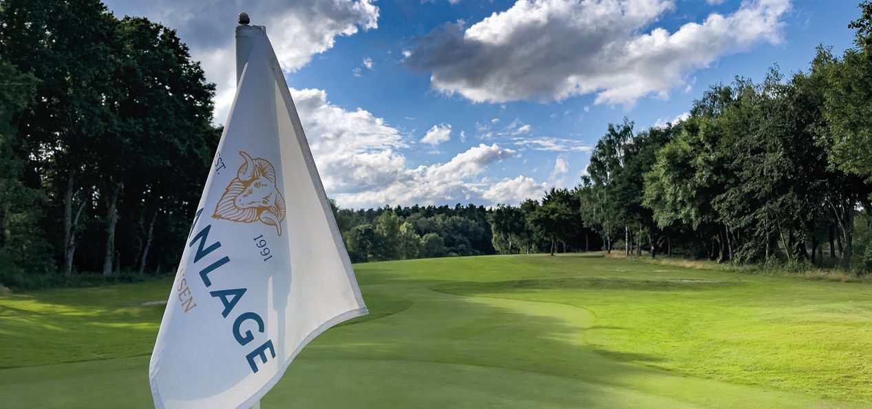 Golfclub Bad Bevensen - Flagge auf Green